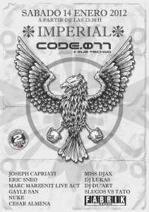 CODE 077 FABRIK MADRID
